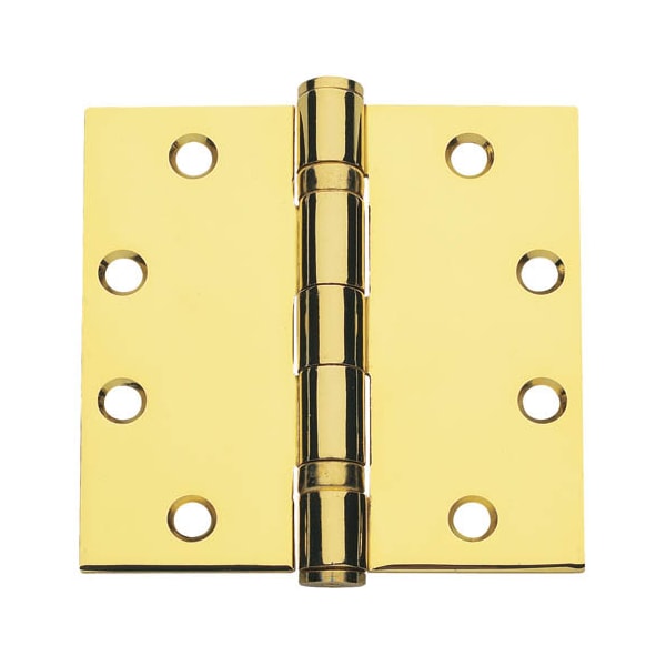 Global Door Controls 4.5 in Leaf W x 4.5 in Leaf H, Brass CP4545BBNRPUS3-3 - main